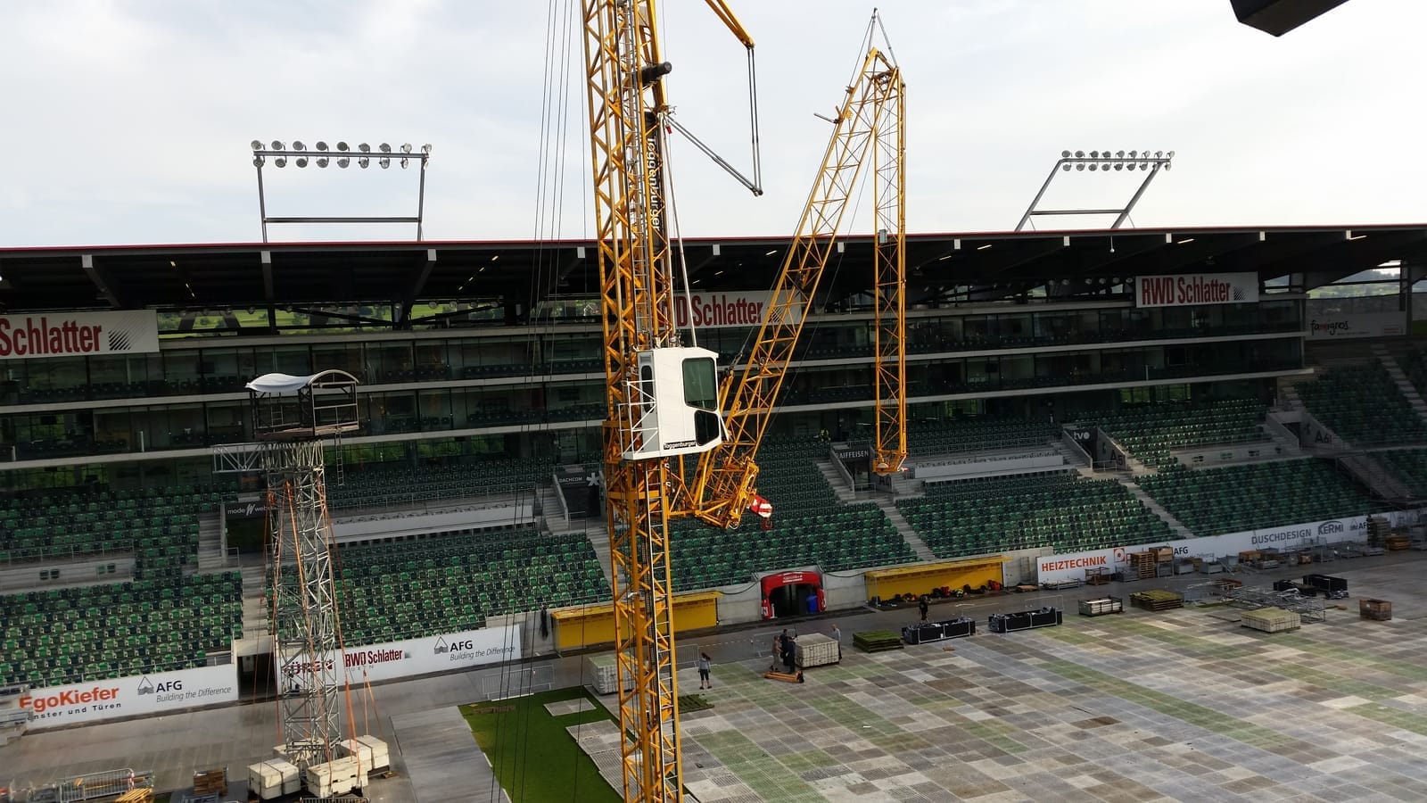 Σκαλωσιές εσωτερικά